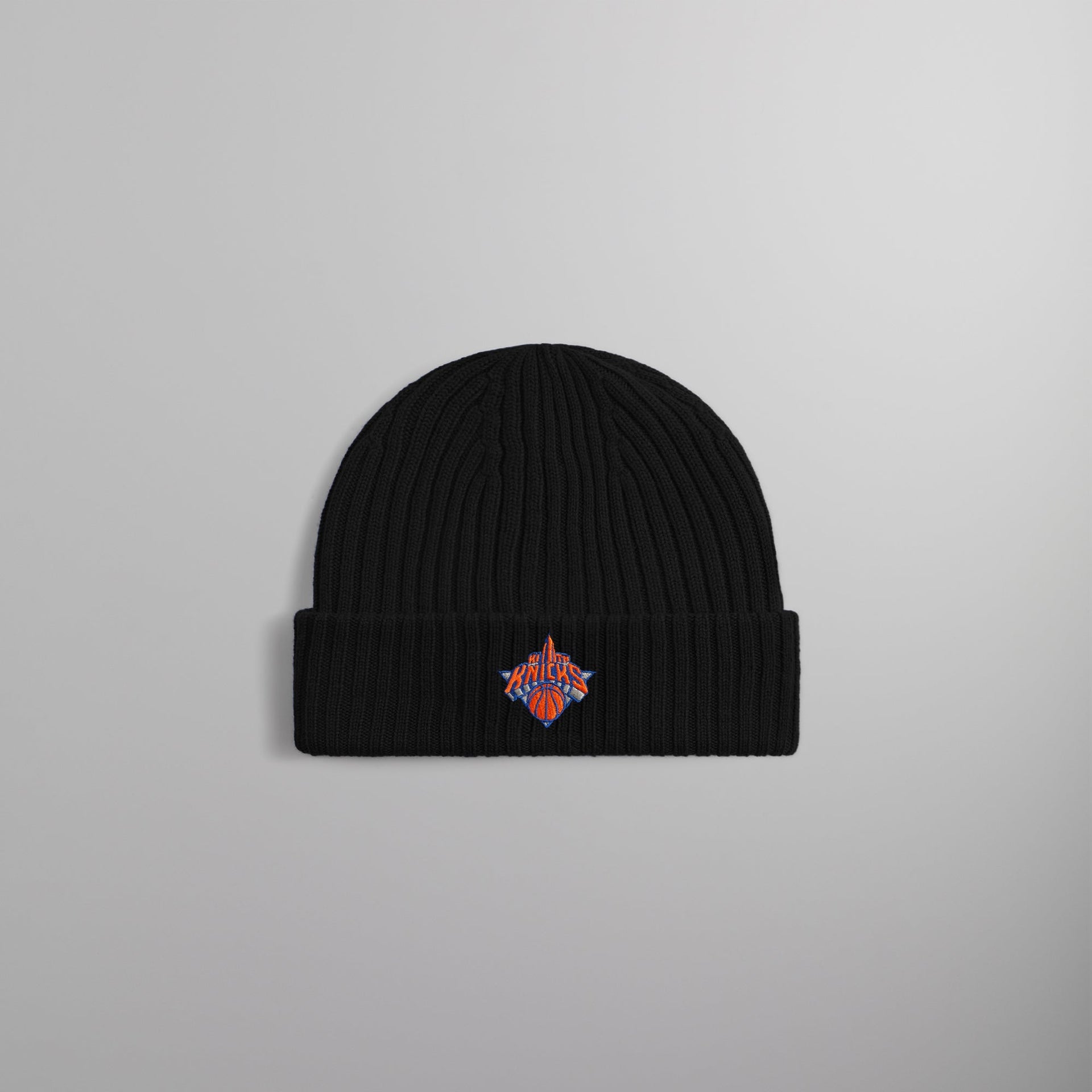 Kith for the New York Knicks Midtown Logo Beanie - Black