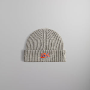 Kith for the New York Knicks Court Vision Beanie - Light Heather Grey