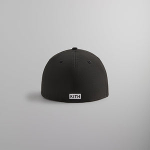 Kith & New Era for the New York Knicks Logo Low Profile 59FIFTY Fitted - Black PH