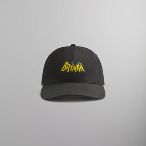 Batman | Kith Twill Low Pinch Crown Snapback - Black