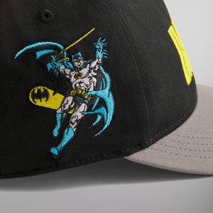 Batman | Kith Twill Two Tone Pinch Crown Snapback - Black