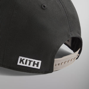 Batman | Kith Twill Two Tone Pinch Crown Snapback - Black