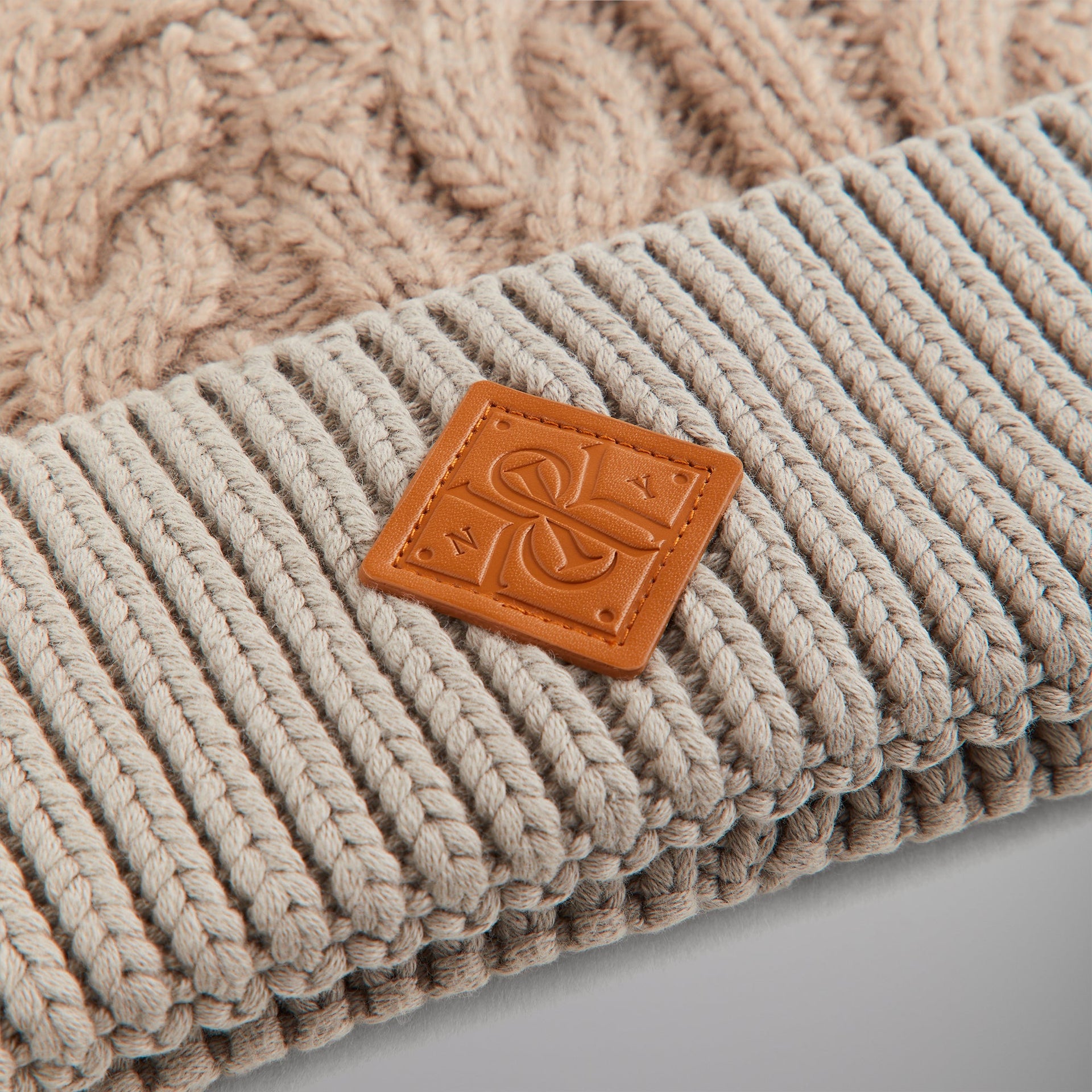 Kith Leather Crest Mia Beanie - Factor