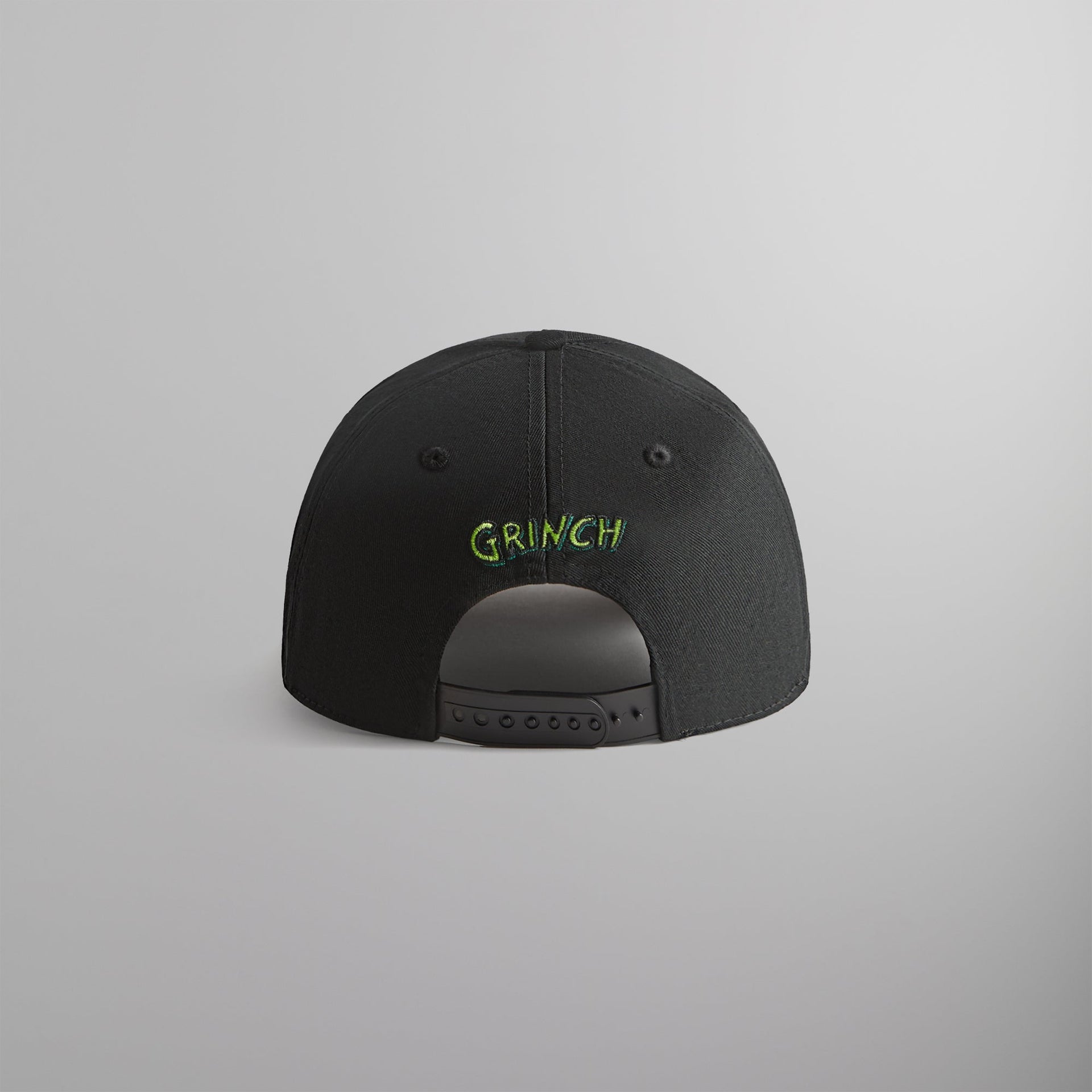 Kith for The Grinch Bay Low Pinch Crown Snapback - Black