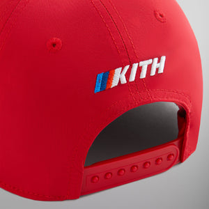 Kith for BMW Bay Low Pinch Crown Snapback - Cinnabar