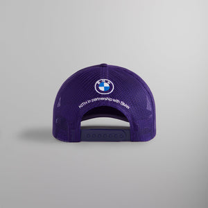 Kith for BMW Nolan Trucker Hat - Techno Violet