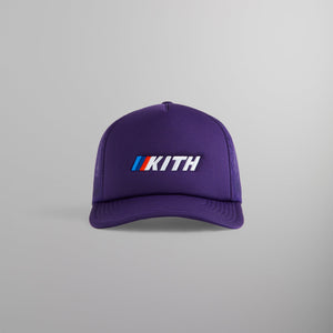 Kith for BMW Nolan Trucker Hat - Techno Violet