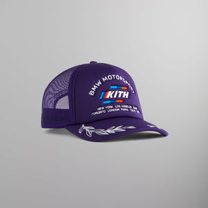 Kith for BMW M Nolan Trucker Hat - Techno Violet