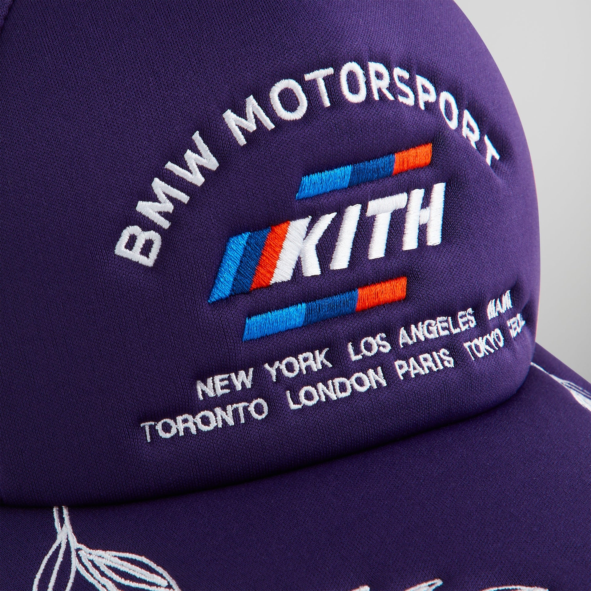 Kith for BMW M Nolan Trucker Hat - Techno Violet