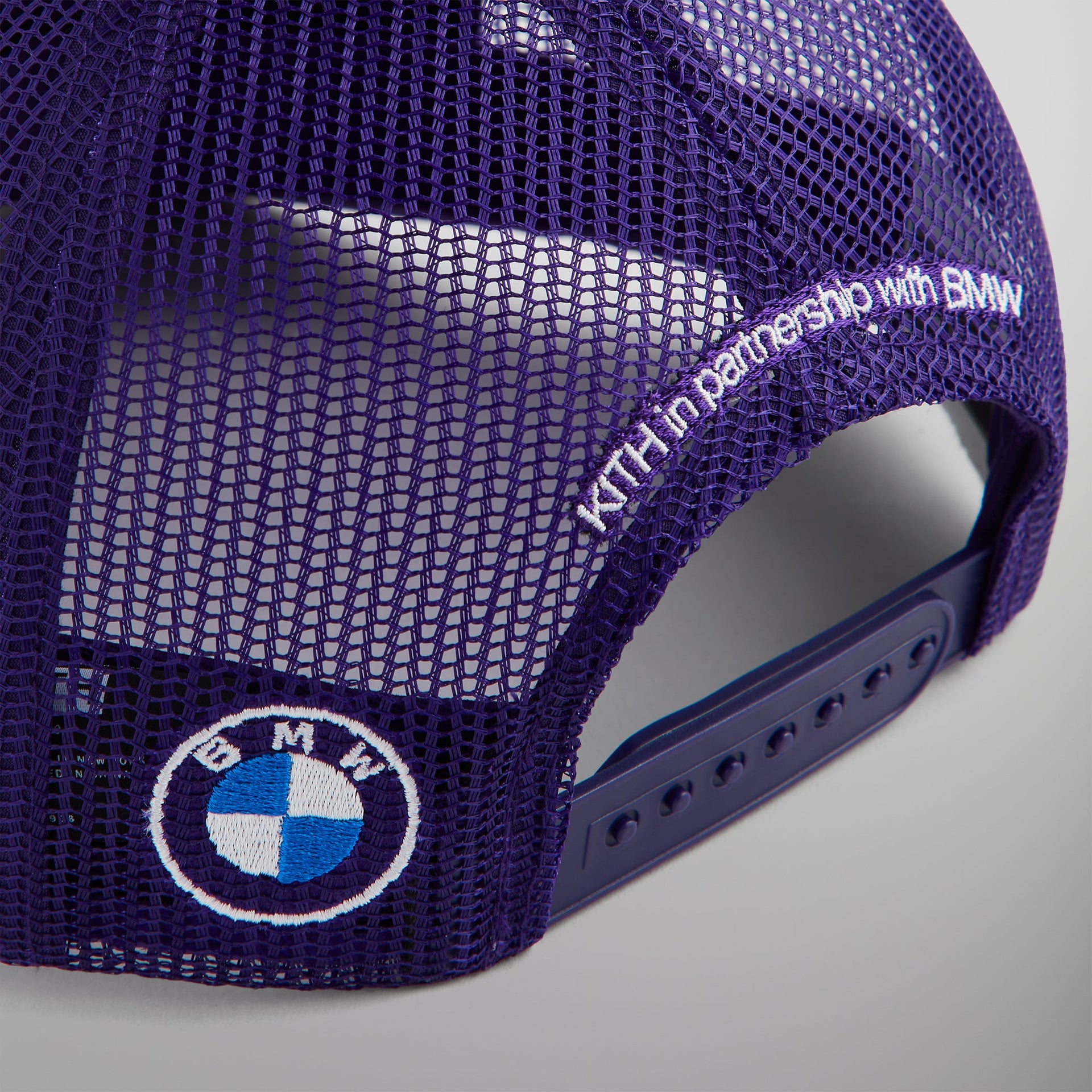 Kith for BMW M Nolan Trucker Hat - Techno Violet