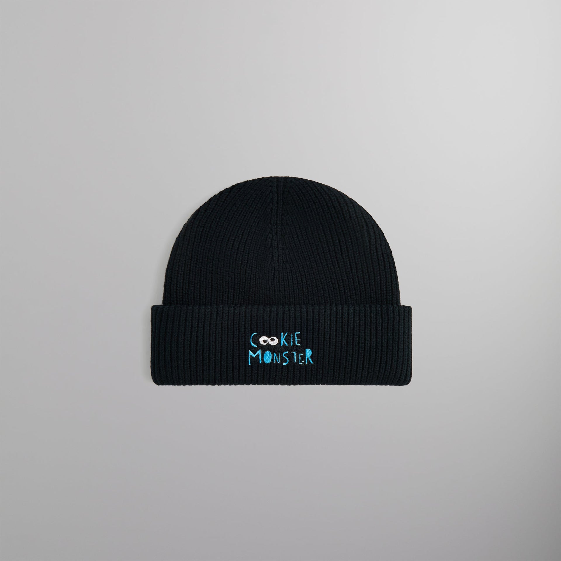 Kith for Sesame Street Cookie Monster Mia Beanie - Black