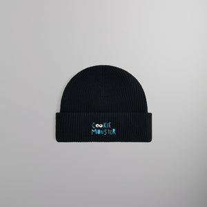 Kith for Sesame Street Cookie Monster Mia Beanie - Black