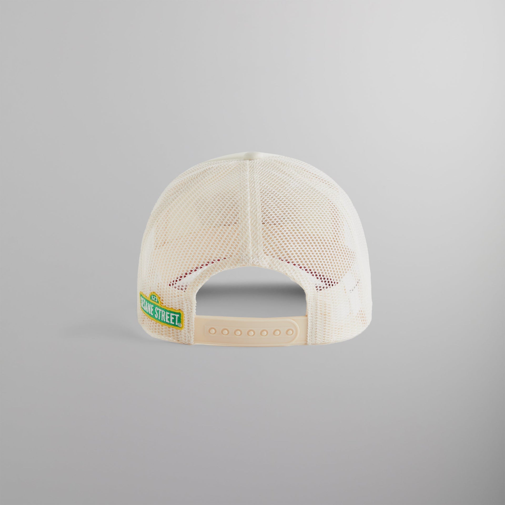 Kith for Sesame Street Fast Elmo Nolan Trucker Cap - Sandrift