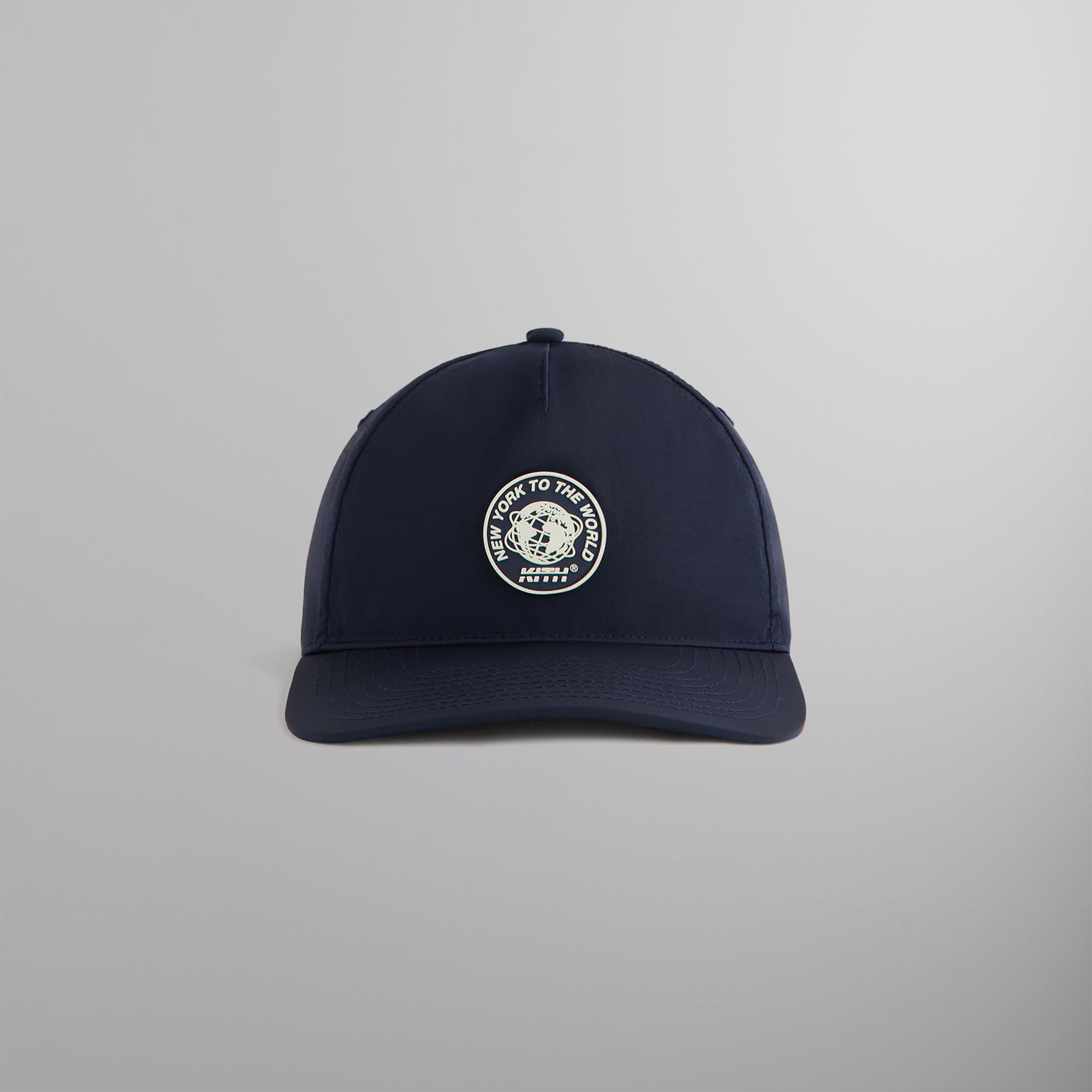 Kith Wrinkle Nylon Bay Low Pinch Crown Cap - Nocturnal