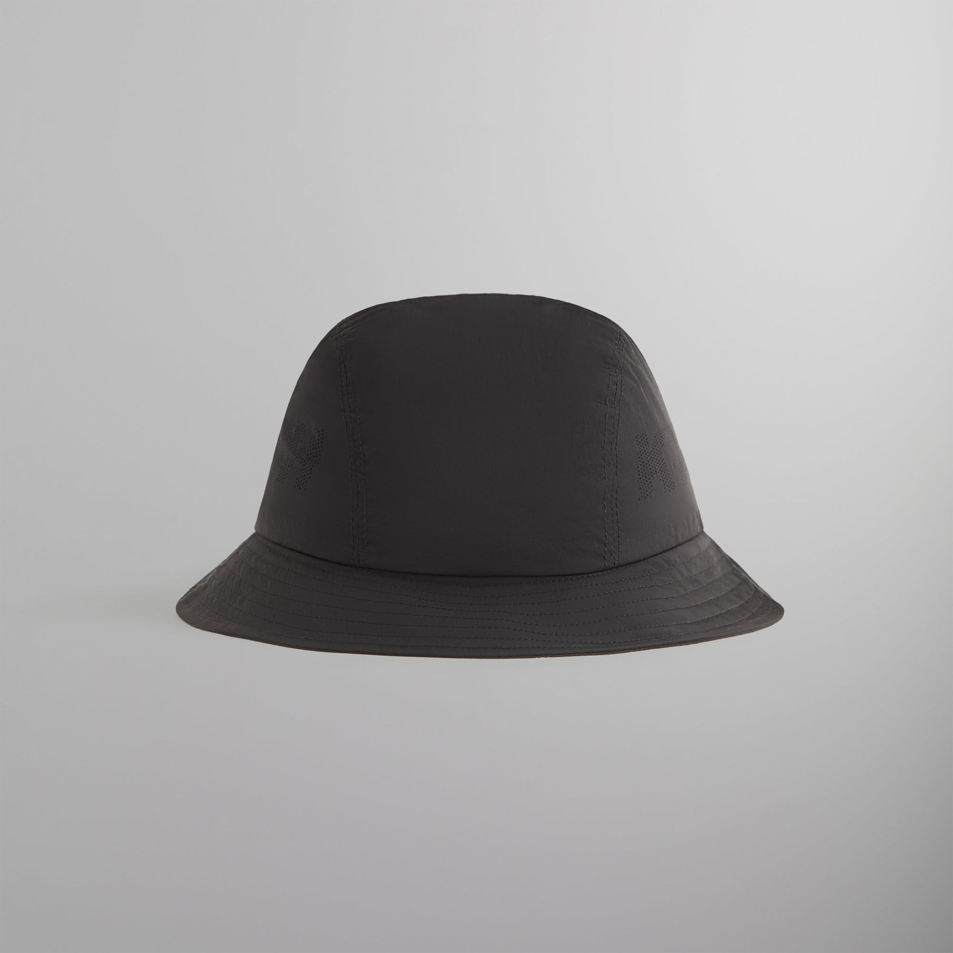 Kith Wrinkle Nylon Camper Bucket Hat - Black PH