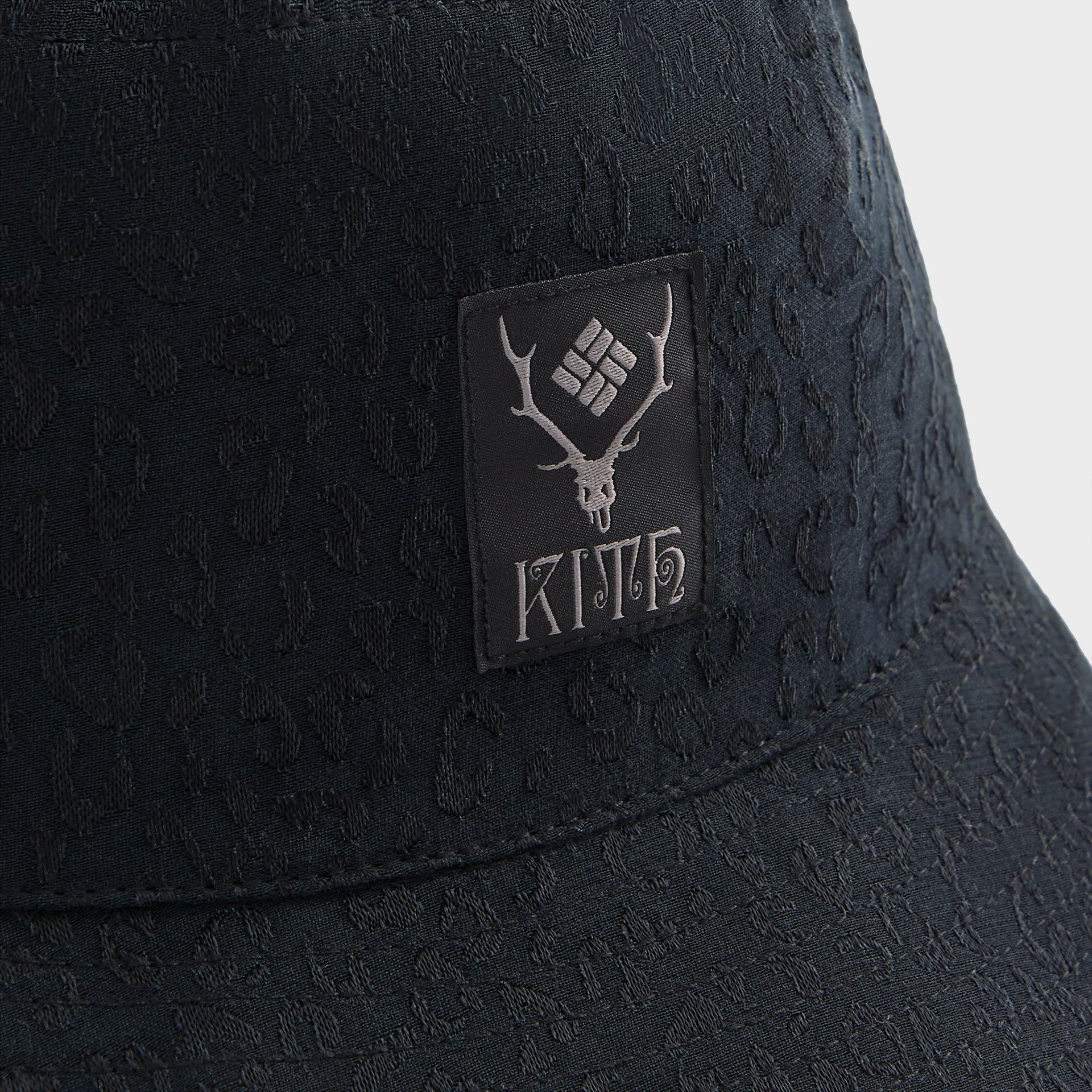 Kith & South2 West8 for Columbia Leopard Jacquard Dawson Bucket - Black