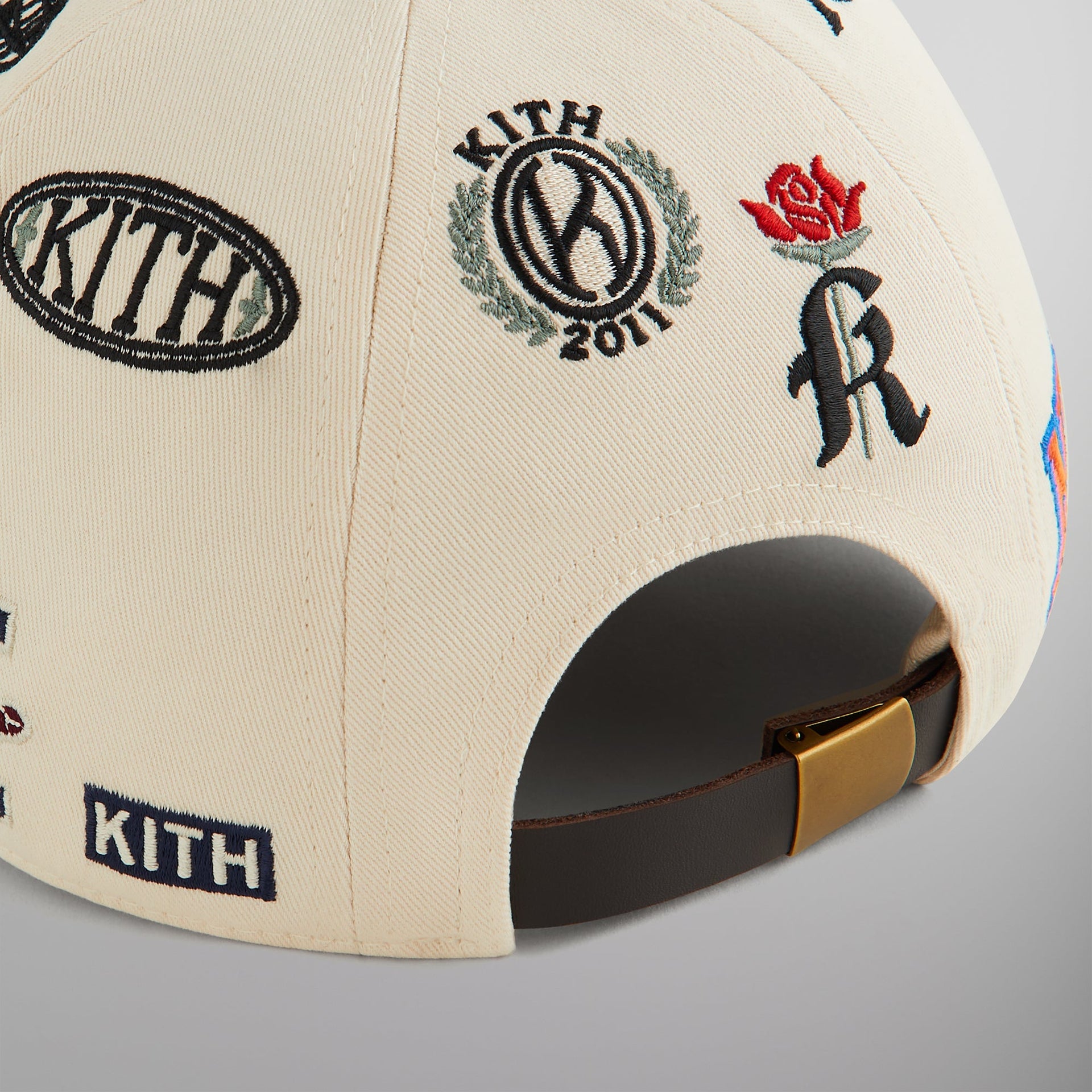 Kith Cotton Twill All-Over Patch Cricket Cap - Sandrift