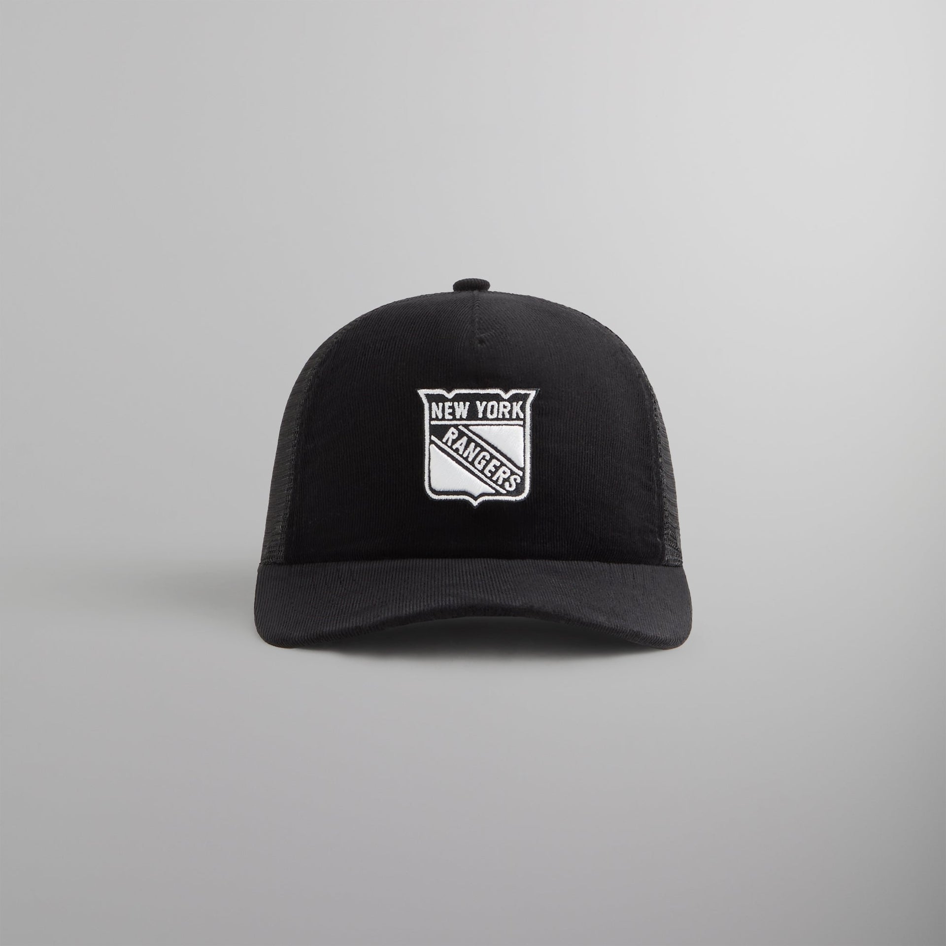 Kith & '47 for the New York Rangers Micro Cord Franchise LS Trucker Hat - Black