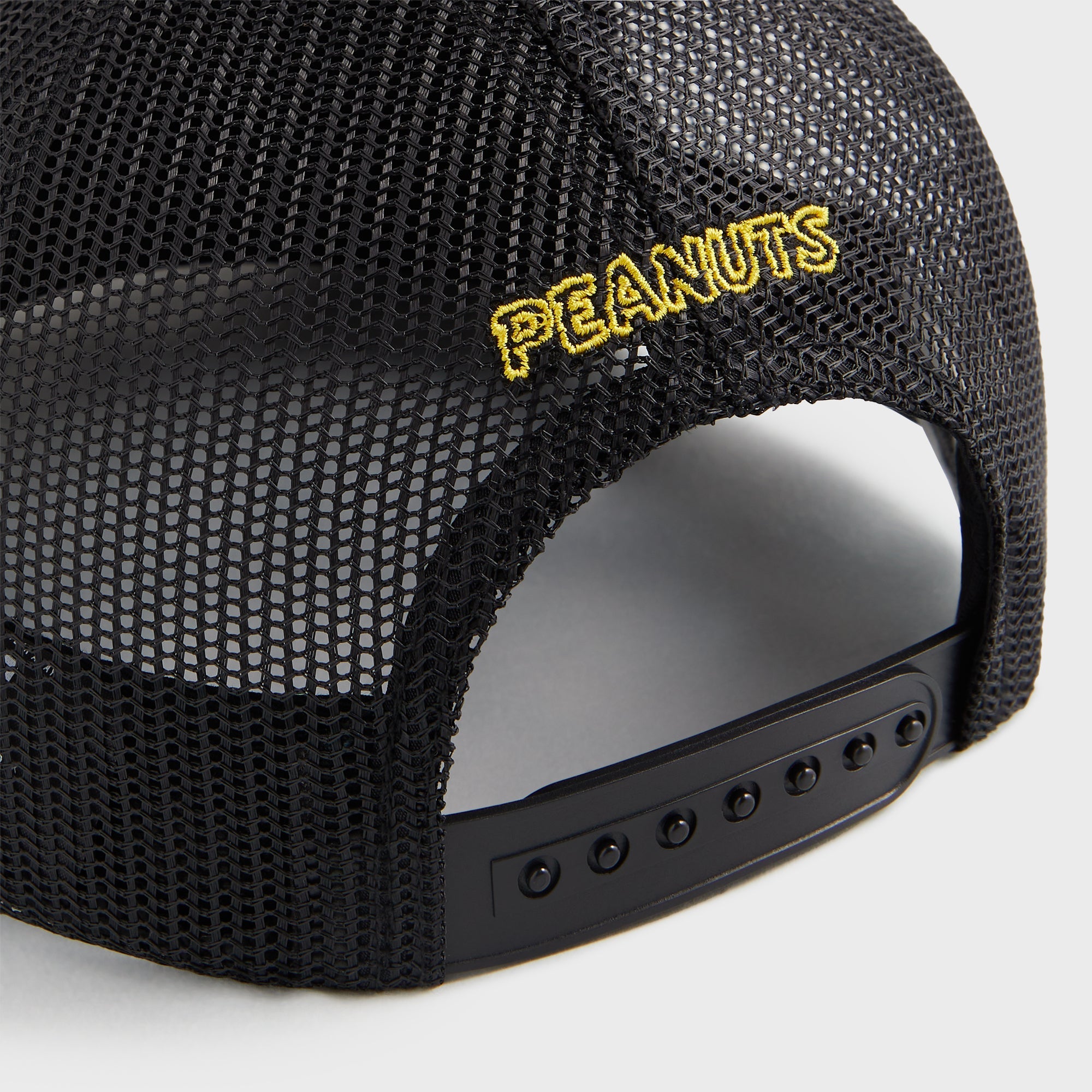 帽子 Kith Peanuts 75 Nolan Poly Foam Trucker Kith for Peanuts 75 Nolan Poly Foam Trucker - Black – Kith