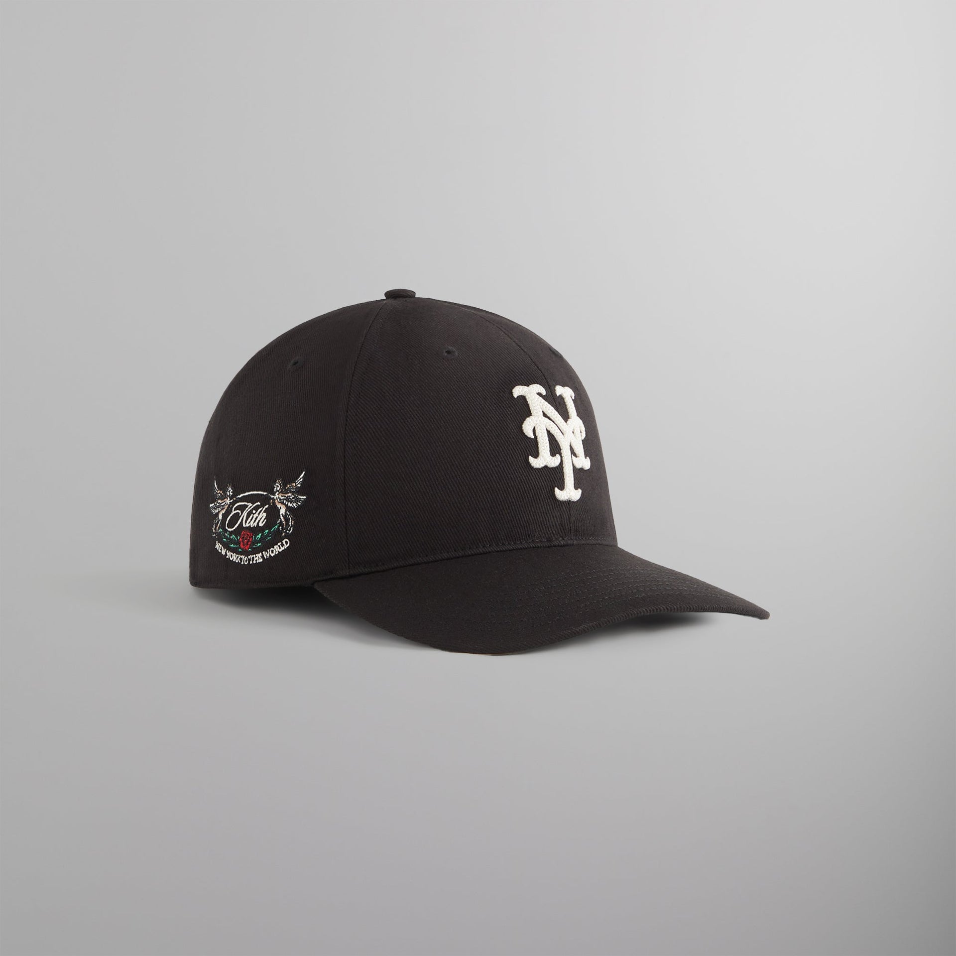 Kith & '47 for the New York Mets Heavy Twill Franchise LS Cap - Black PH