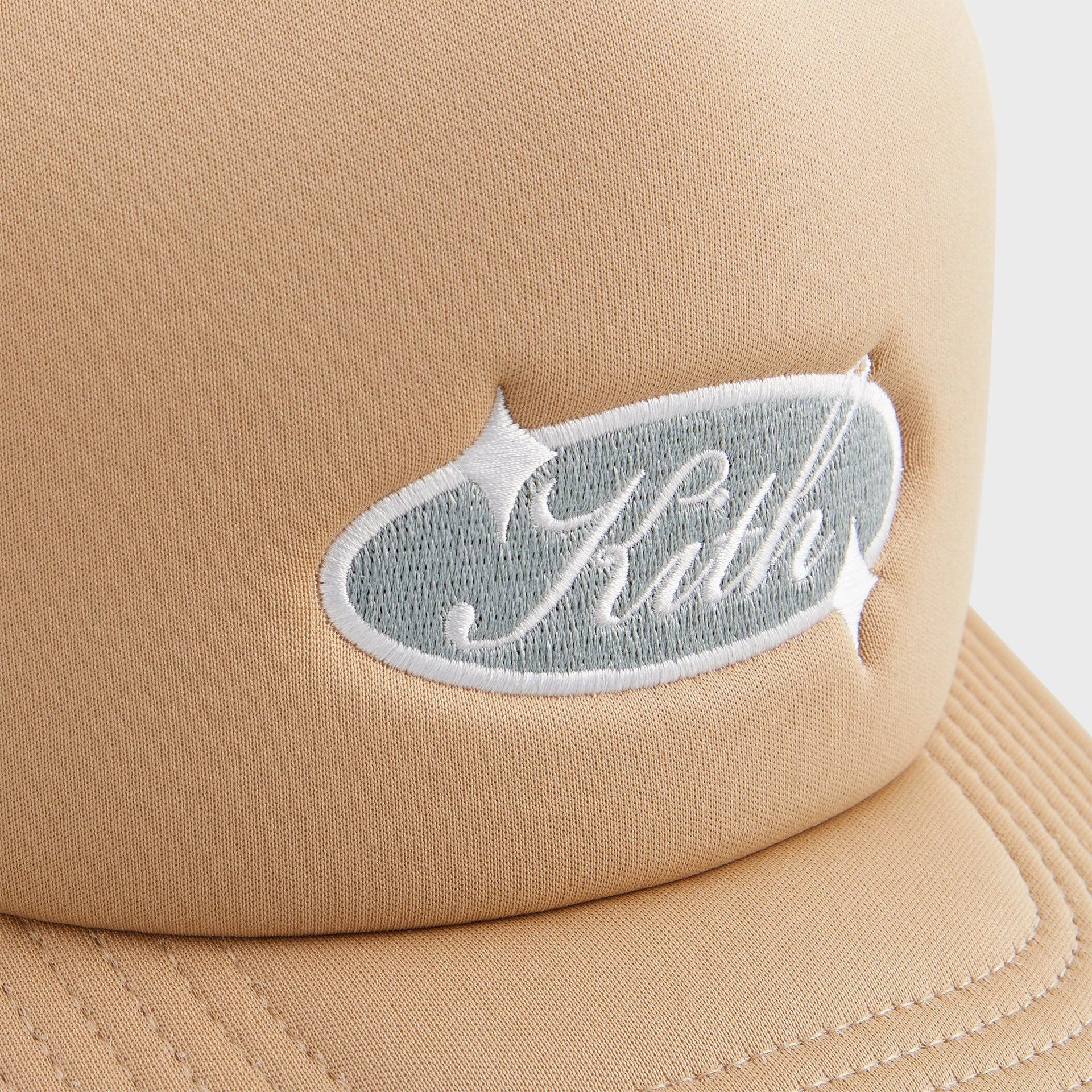 Kith Freeway Logo Poly Foam Nolan Trucker Hat - Canvas