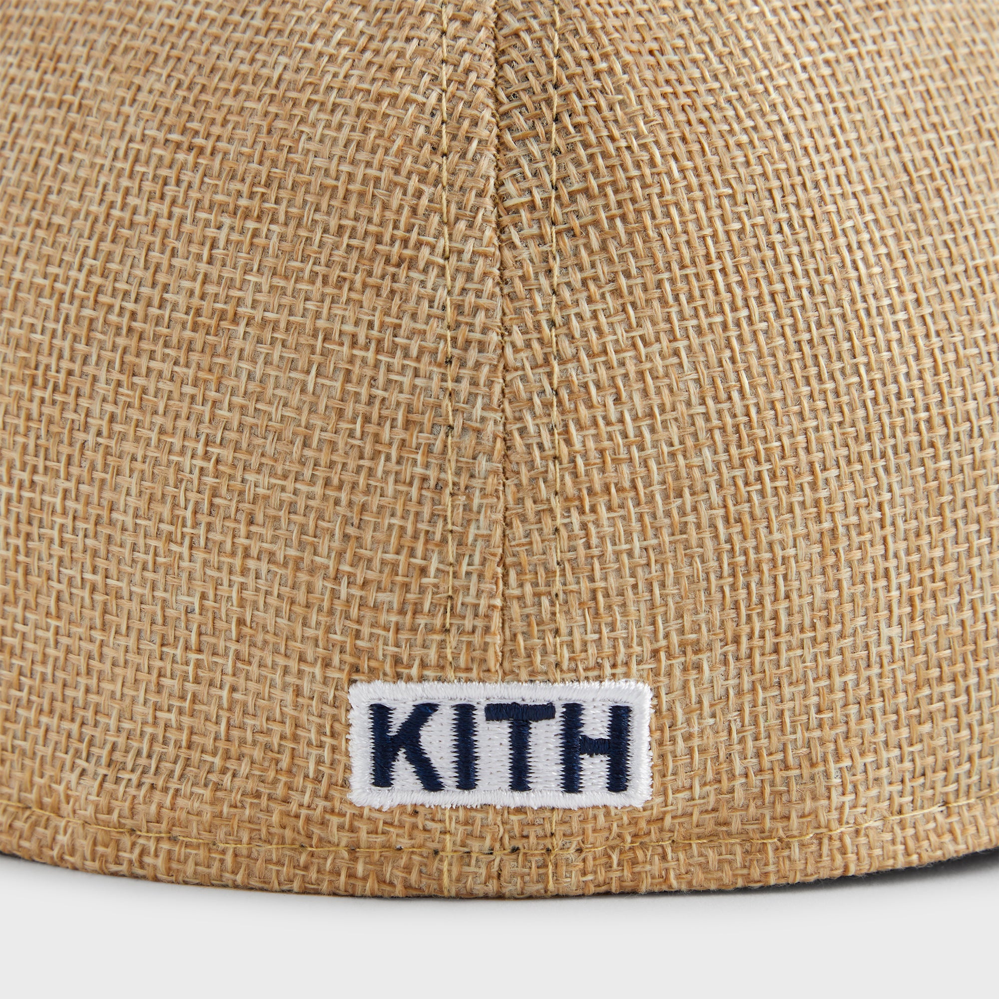 帽子 NEW ERA Kith Raffia Yankees 59Fifty 5/8 Kith & New Era for the New York Yankees Raffia Low Profile