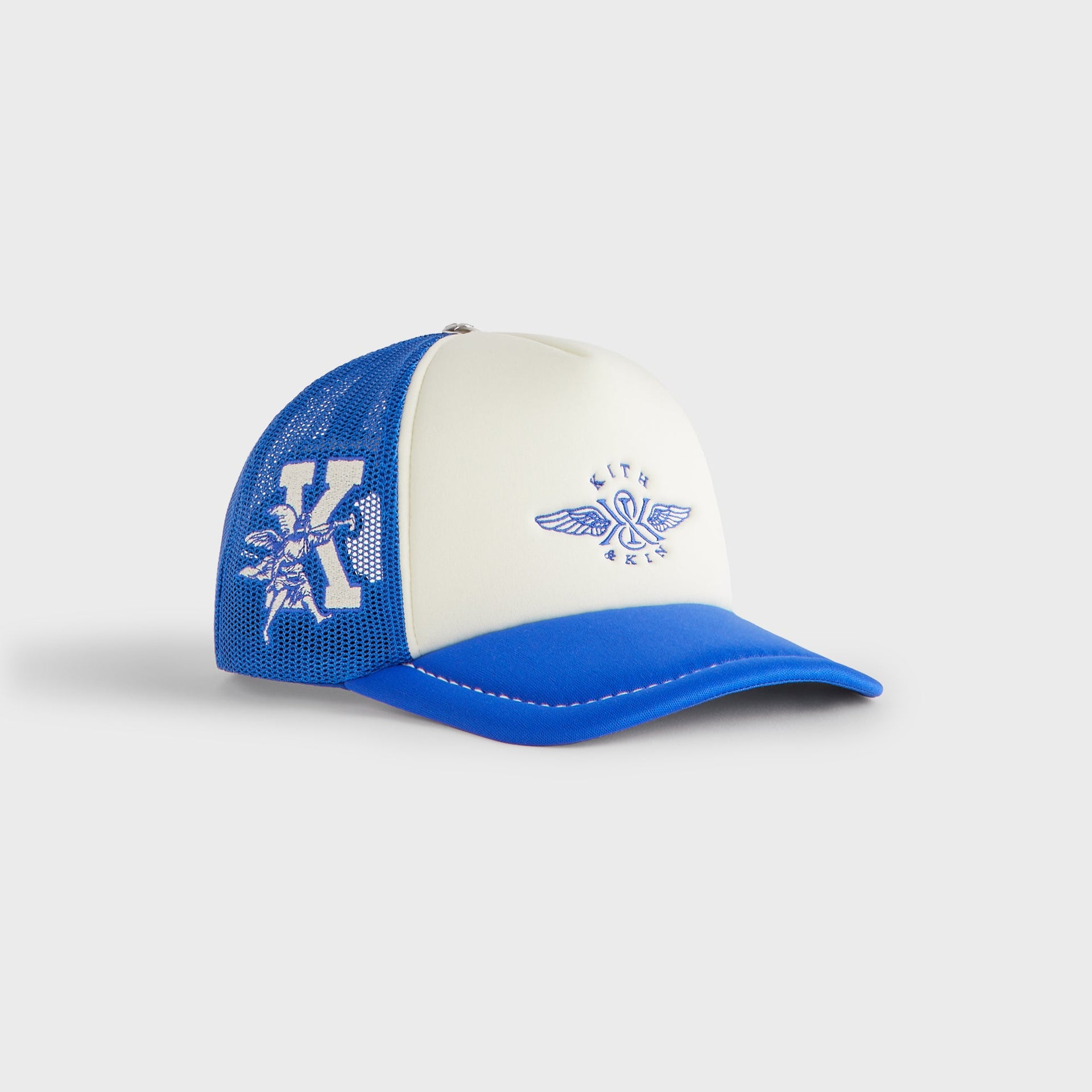 Kith Pick Stitch Poly Nolan Trucker Hat - Cyclone
