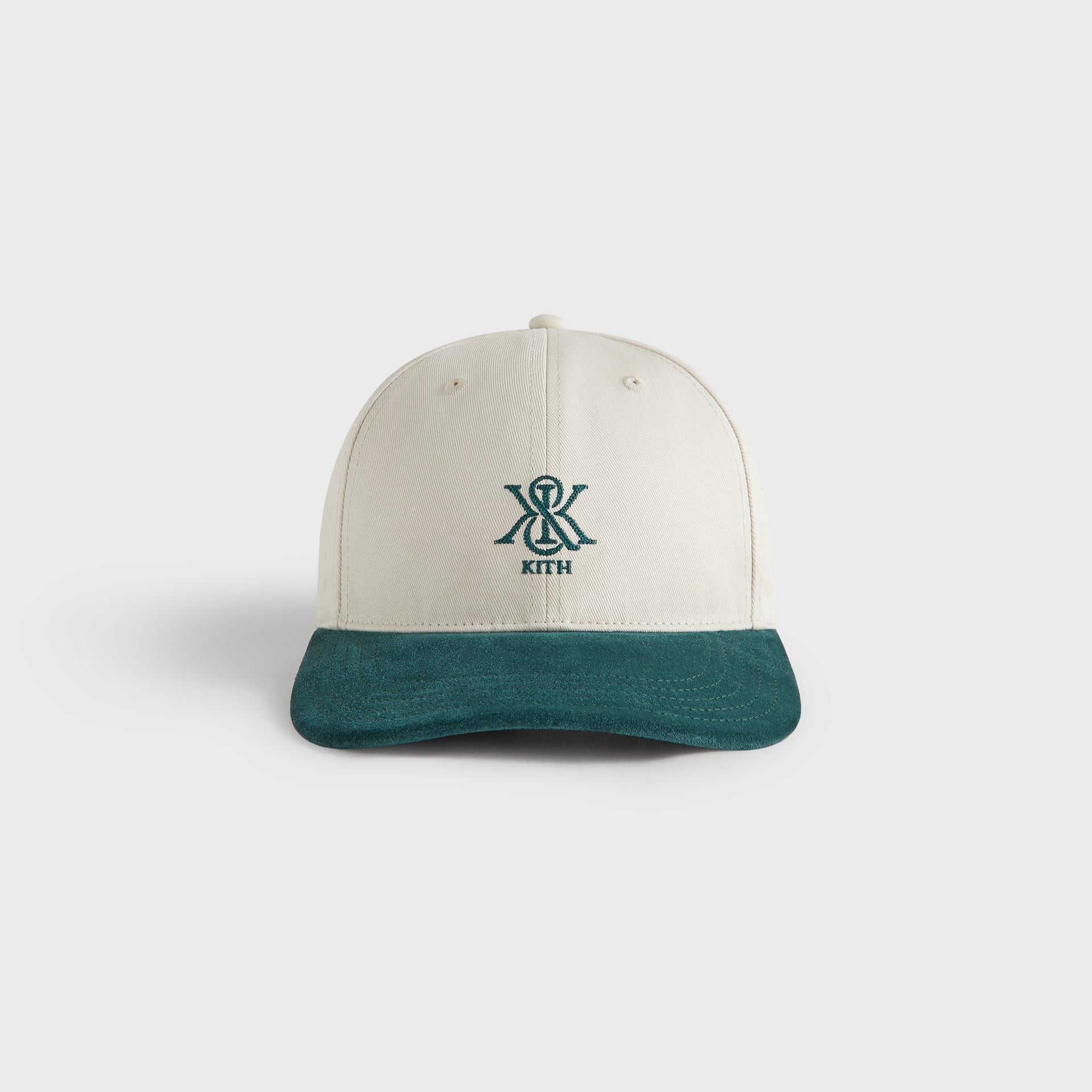 Kith Two-Tone Suede Brim Aaron Classic Cap - Sandrift