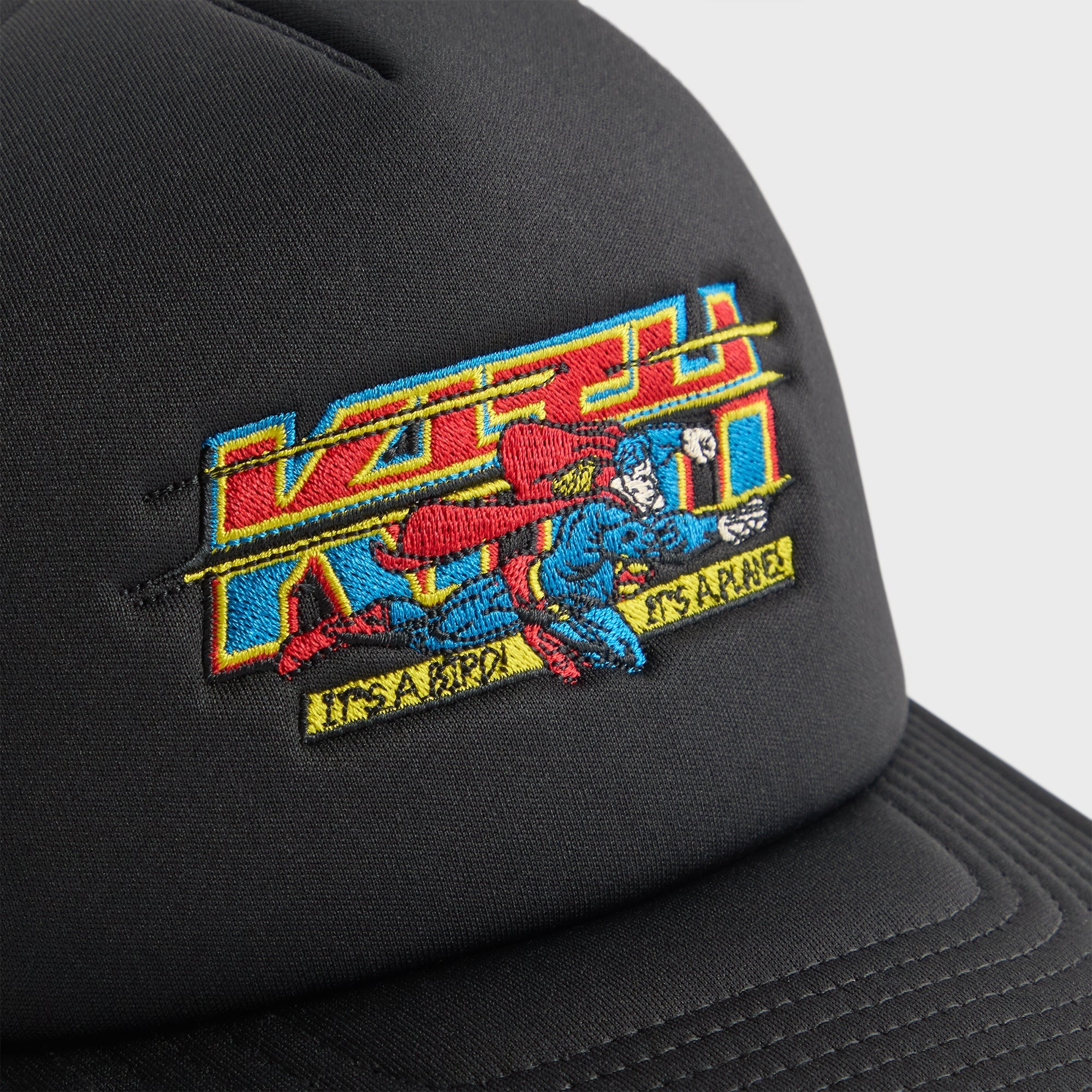 Superman | Kith Nolan Trucker Hat - Black – Kith Canada