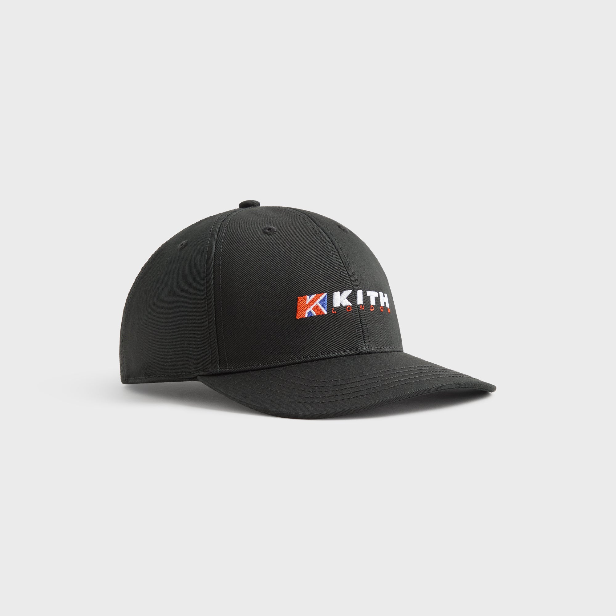 Kith London Twill Aaron Cap - Black – Kith Canada