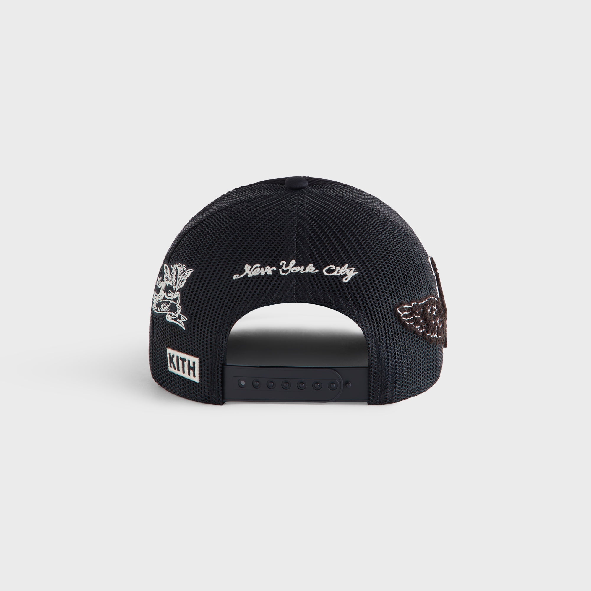 Kith Corduroy Nolan Trucker Hat - Black – Kith Canada