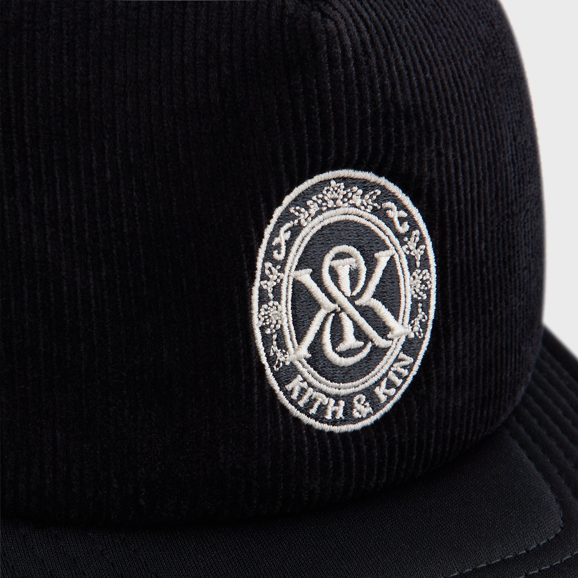 Kith Corduroy Nolan Trucker Hat - Black – Kith Canada