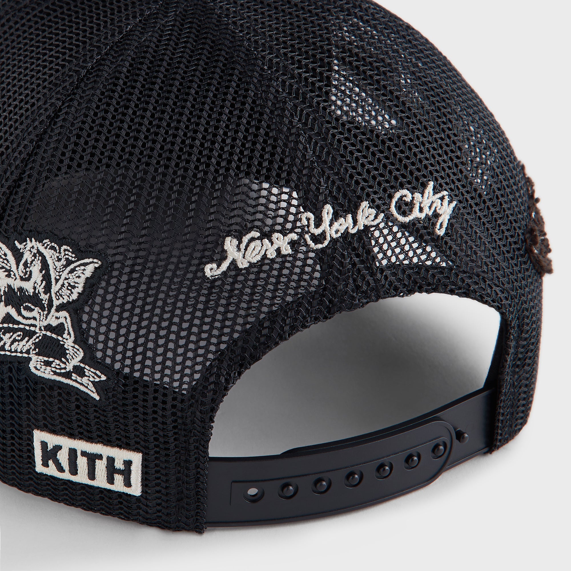 Kith Corduroy Nolan Trucker Hat - Black – Kith Canada