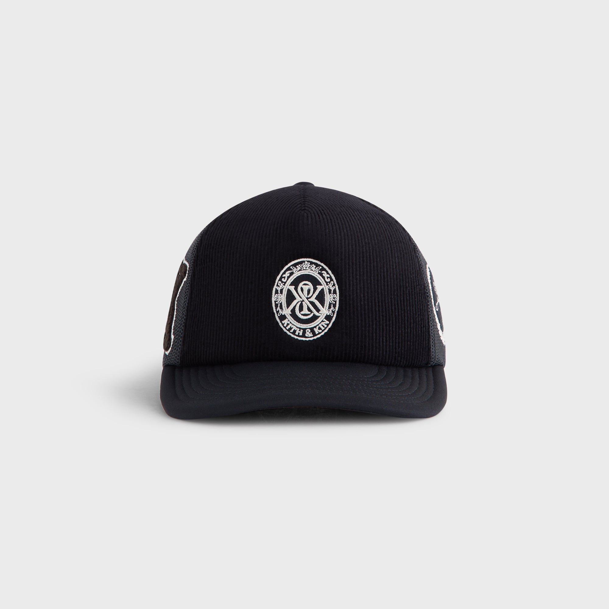 Kith Corduroy Nolan Trucker Hat - Black – Kith Canada