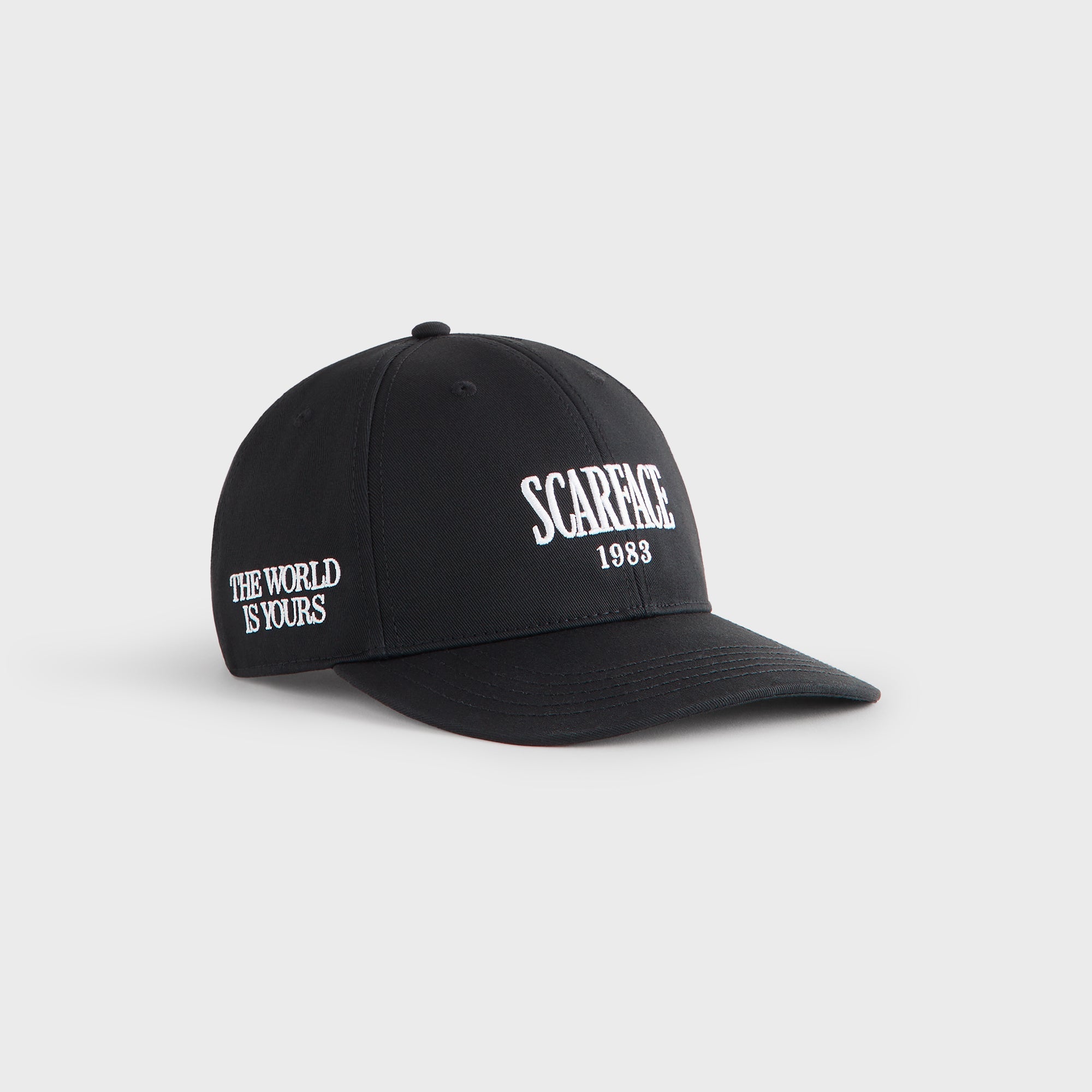 Kith for Scarface Twill Aaron Cap - Black – Kith Canada
