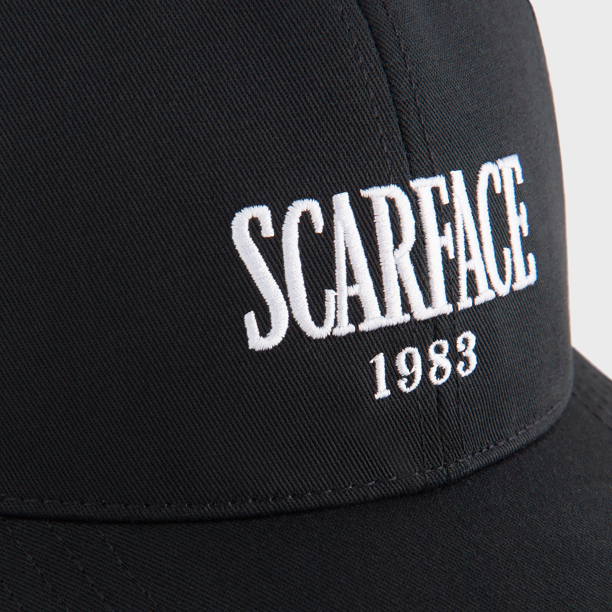 帽子 KITH SCARFACE 1983 Kith for Scarface Twill Aaron Cap - Black – Kith Canada