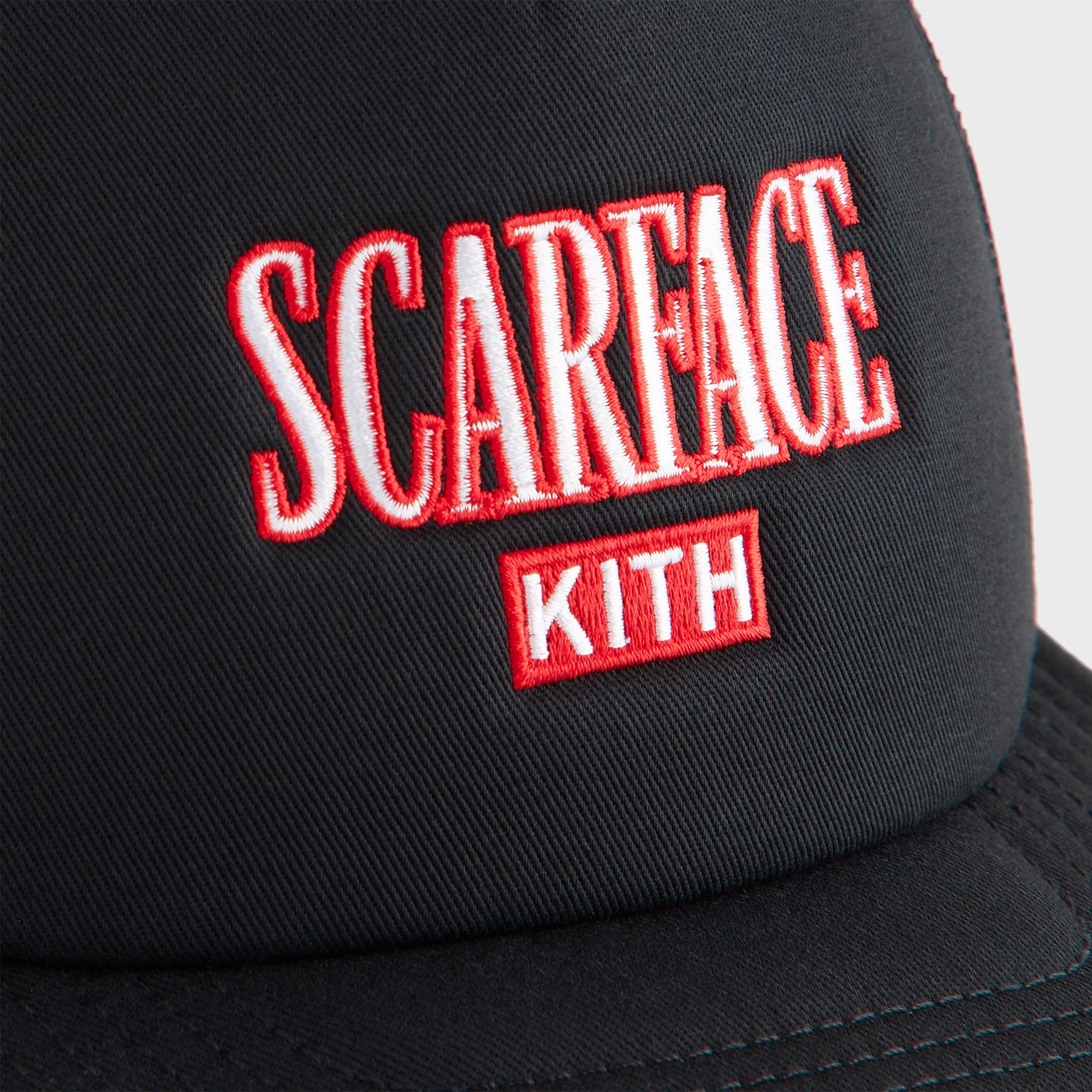 帽子 KITH SCARFACE 1983 Kith for Scarface Twill Tonal Aaron Cap - Black – Kith Canada