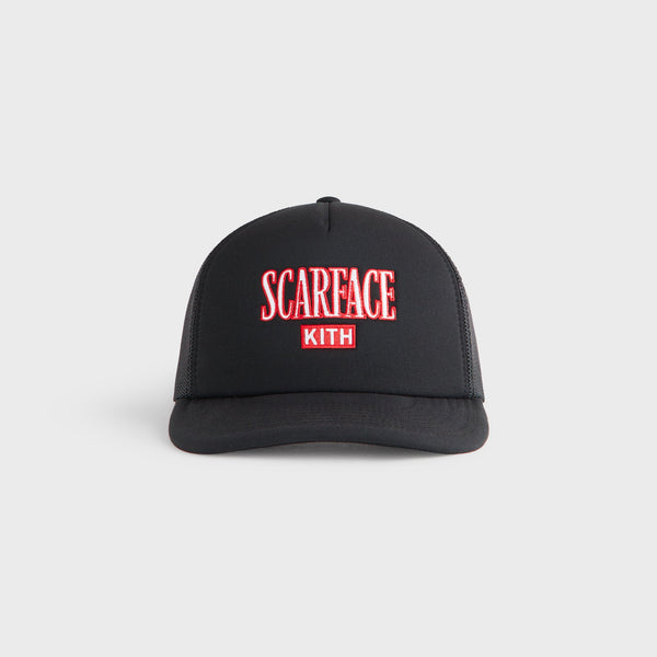帽子 KITH SCARFACE 1983 Kith X Scarface “1983” Twill Aaron Cap Black OS Brand New Soldout