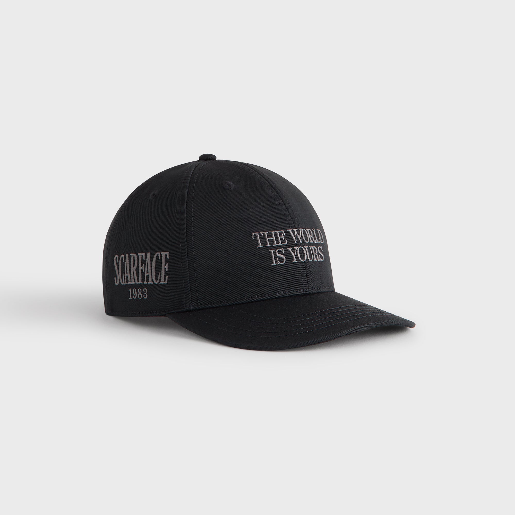 帽子 KITH SCARFACE 1983 Kith for Scarface Twill Tonal Aaron Cap - Black – Kith Canada