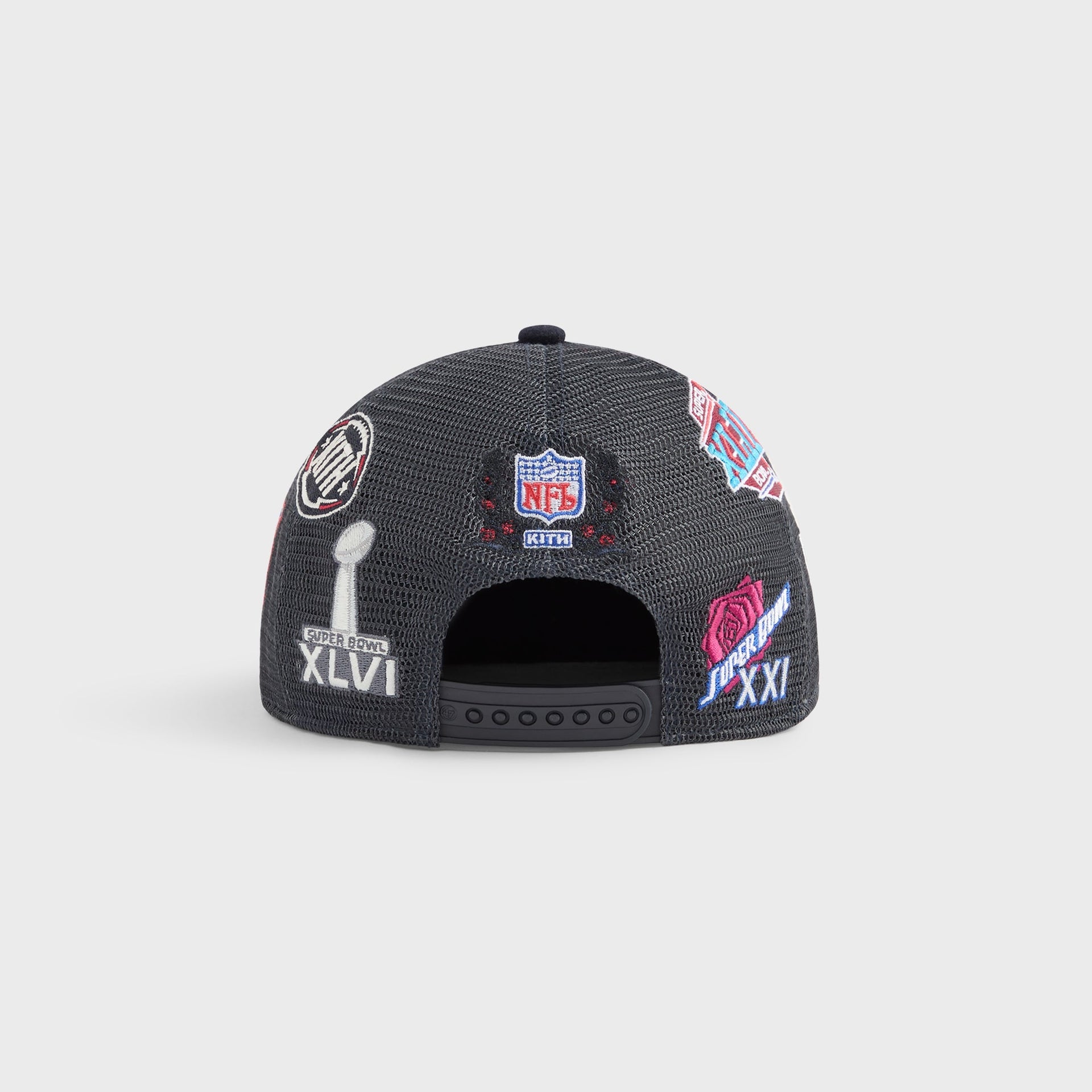 Kith & '47 for the NFL New York Giants Wool Hitch Trucker Hat - Nocturnal - PH