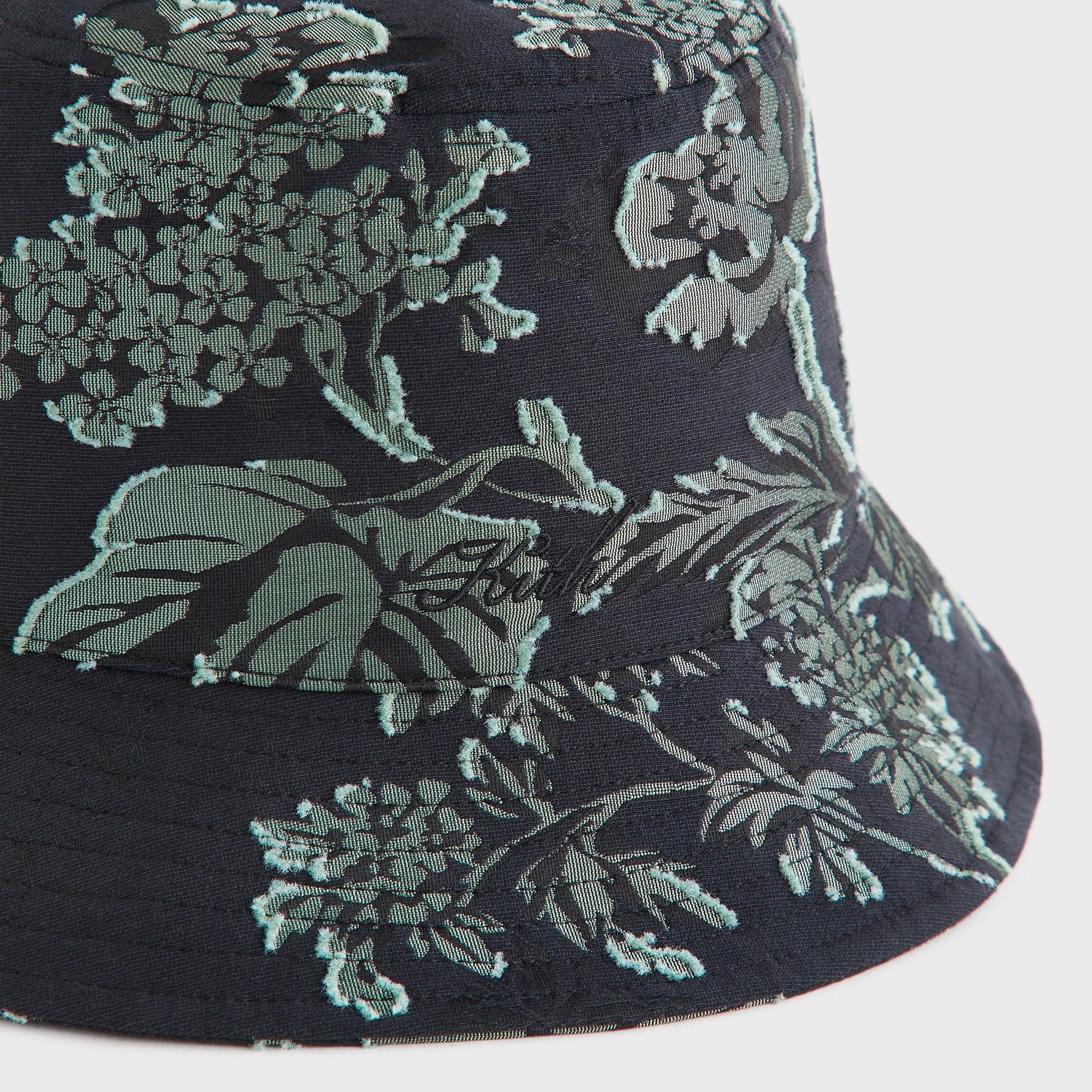 Kith for Needles Clip Jacquard Dawson Bucket Hat - Black - PH