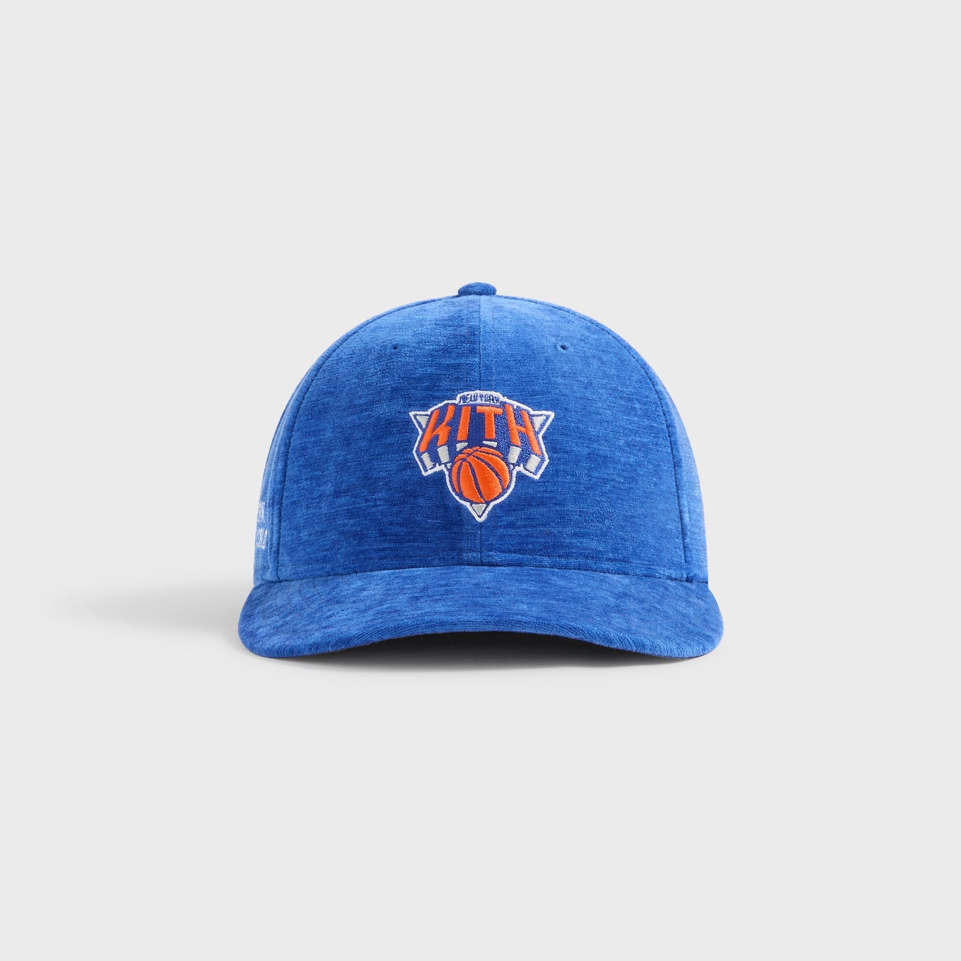 Kith & New Era for the New York Knicks Chenille 59FIFTY Low Profile Fitted Cap - Royal - PH