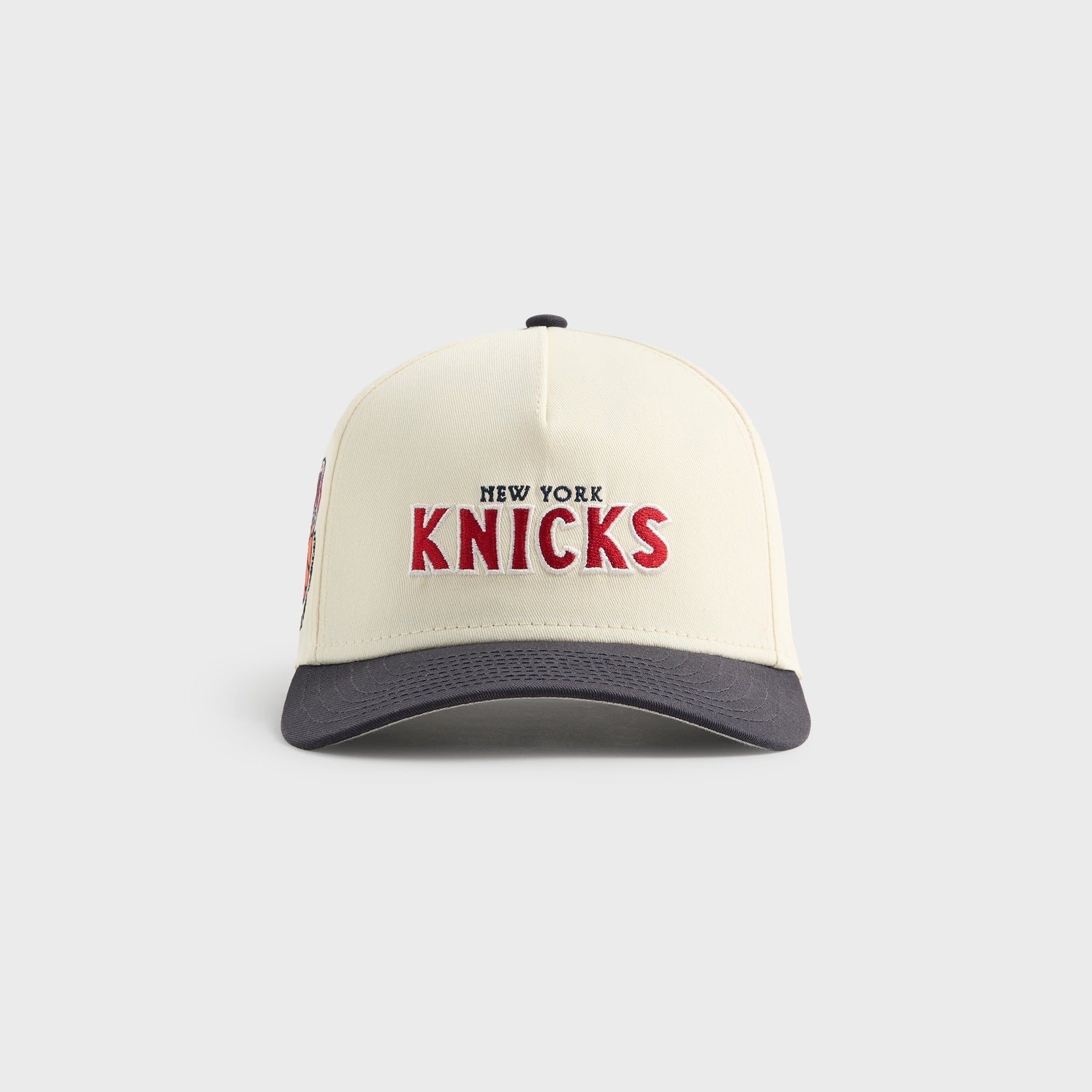 Kith & New Era for the New York Knicks Twill 9FORTY M Crown Snapback - Sandrift - PH