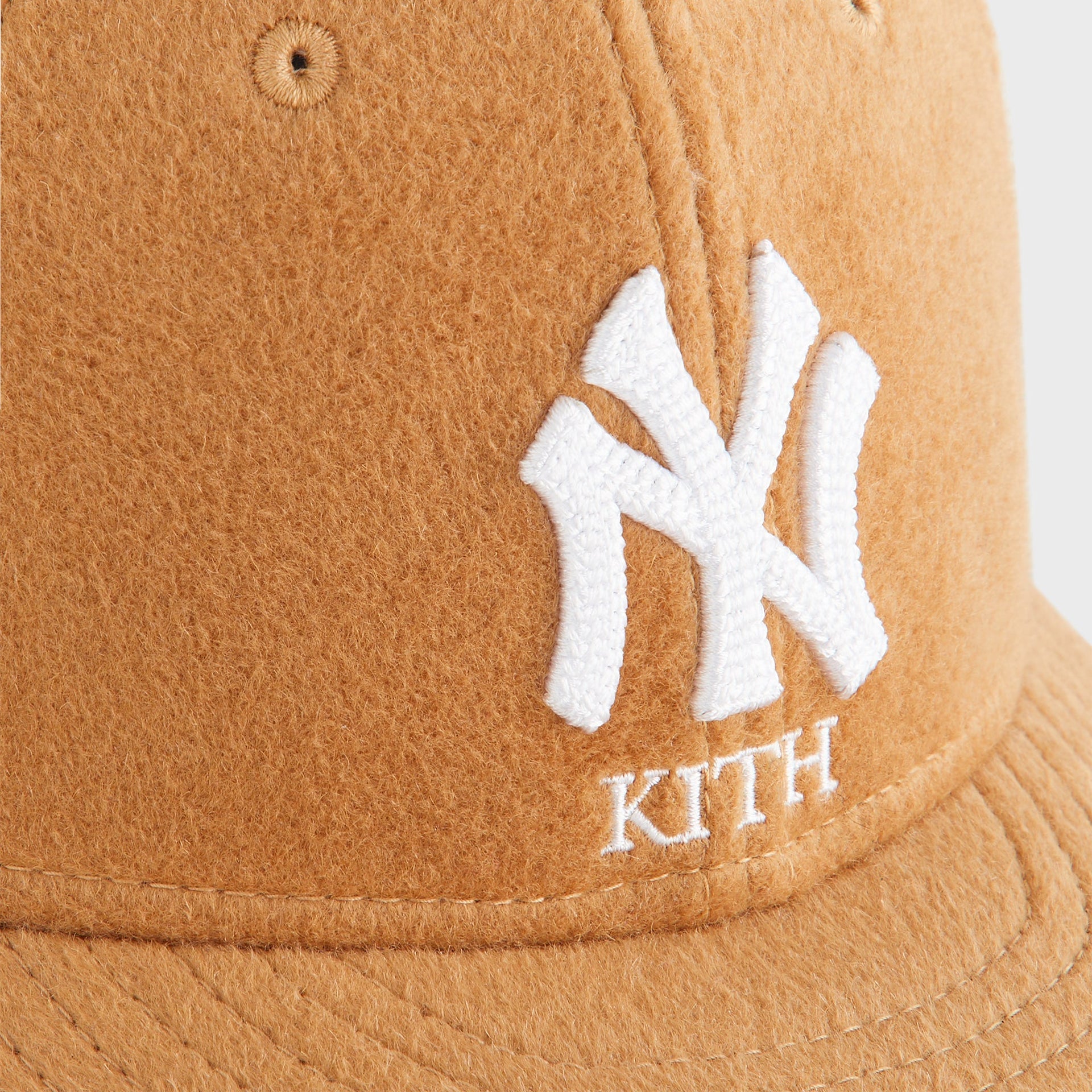 Kith & New Era for the New York Yankees Melton Wool 59FIFTY Low Profile - Loft - PH