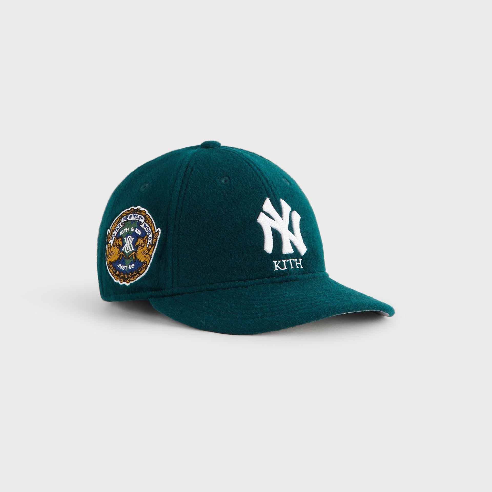 Kith & New Era for the New York Yankees Melton Wool 59FIFTY Low Profile - Stadium - PH