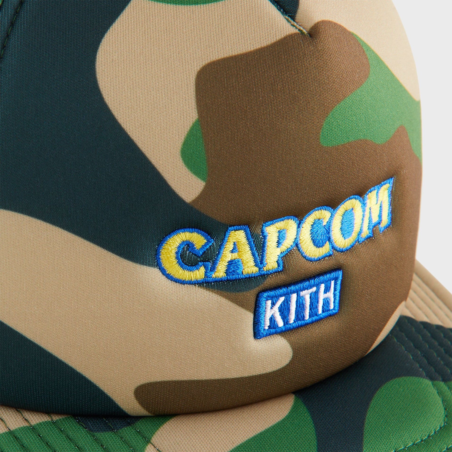 Capcom | Kith Camo Nolan Trucker Hat - Camo