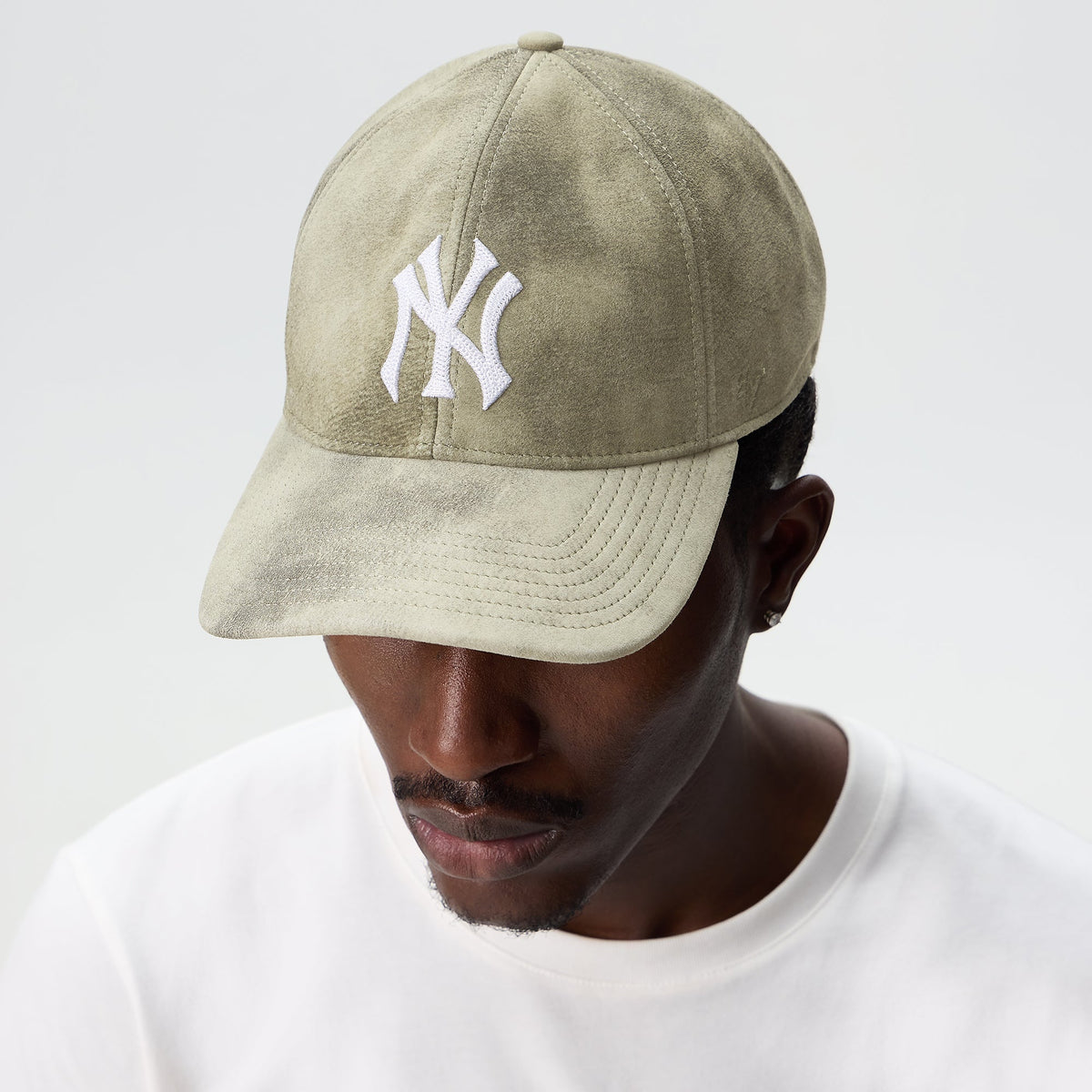 Kith & '47 for the New York Yankees Washed Suede Franchise LS Cap - Flagstaff