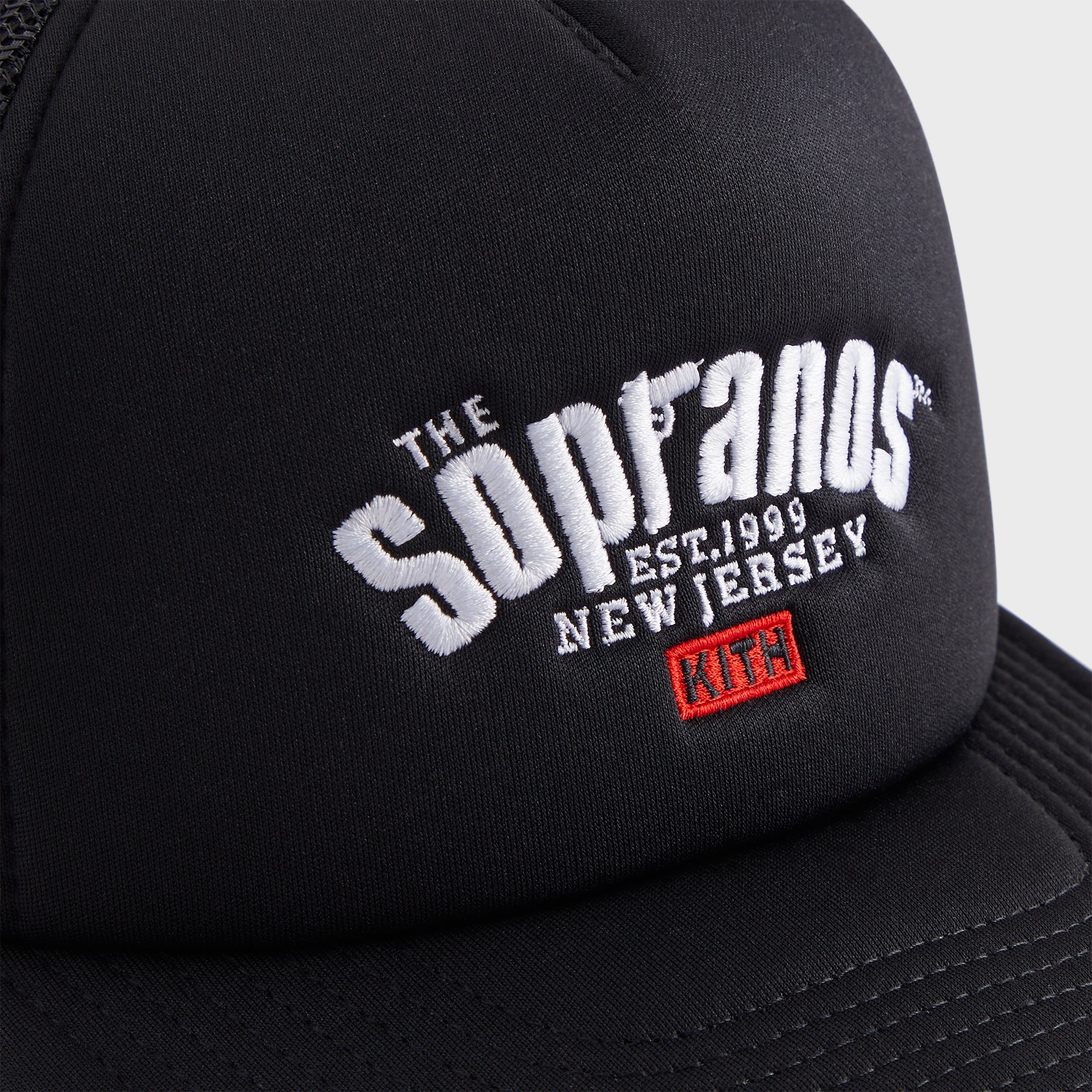 Kith for The Sopranos Nolan Trucker Hat - Black – Kith Canada