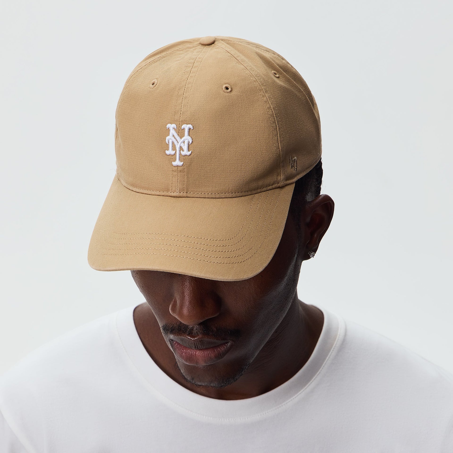 Kith & '47 for the New York Mets Washed Twill Mini Logo Aaron Classic Cap - Field