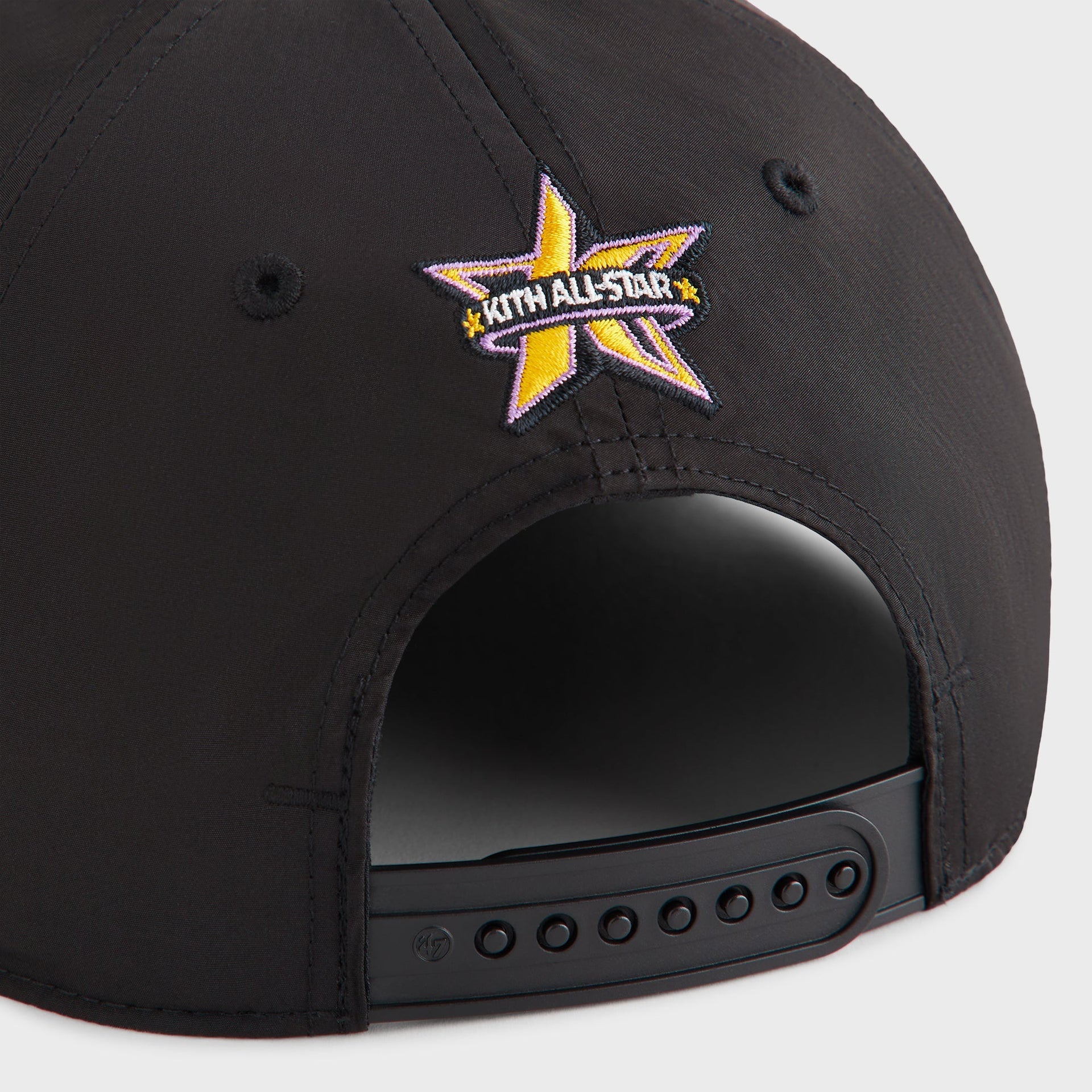 Kith & '47 for NBA All-Star Los Angeles Lakers SL Hitch Snapback - Black - PH